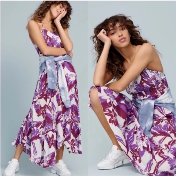 Free People Dresses & Skirts - Intimately Free People Heat Wave Floral Print High/Low Dress